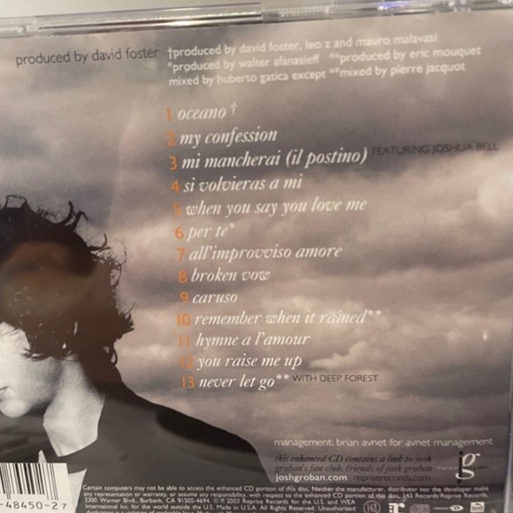 Patsy Cline & Josh Groban 2 Favorites - Picture 4 of 4